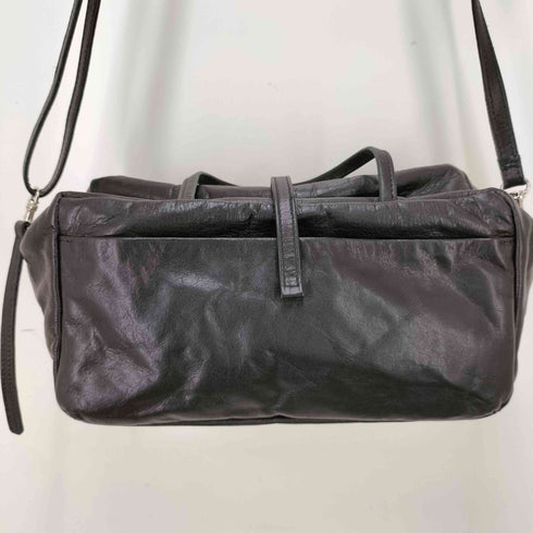 LES BASIQUE 2WAY レザーショルダーバッグ レディース